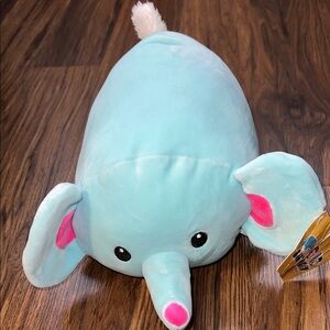 Lil Huggy by Fiesta Light Blue Elephant Plush